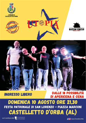 Utopia tribute Nomadi band